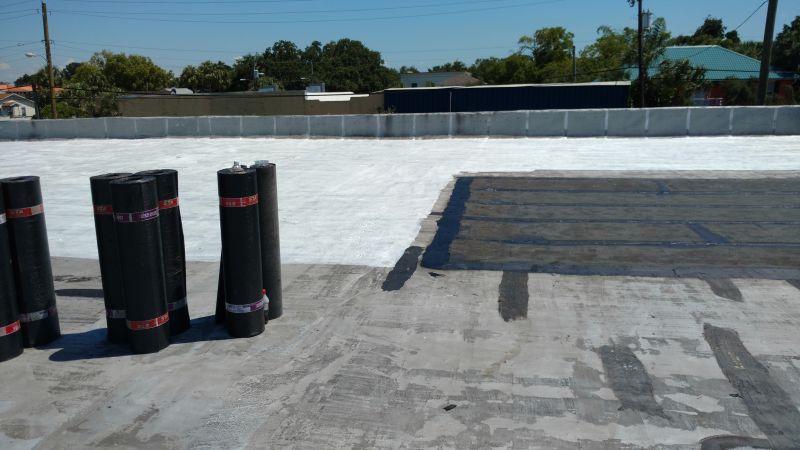 Flat Roof Waterproofing detail