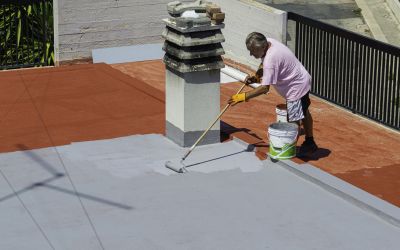 Flat Roof Waterproofing detail